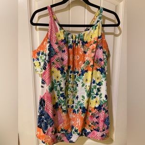 Two Piece Blouson Bathing Suit